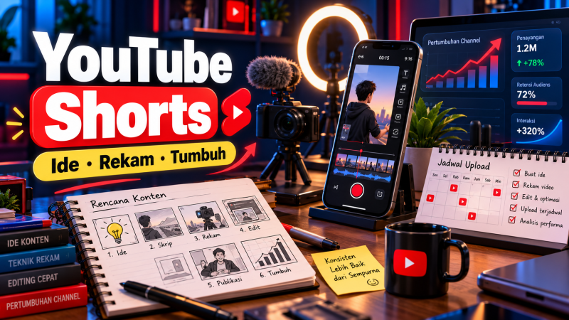 Membangun Kehadiran Digital melalui YouTube Shorts