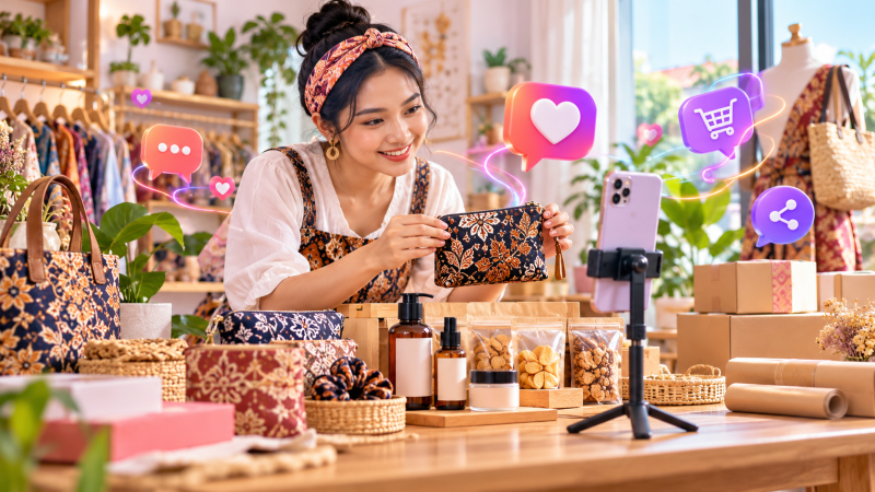 Toko Kecil, Cerita Besar: Menemukan Pelanggan melalui Instagram