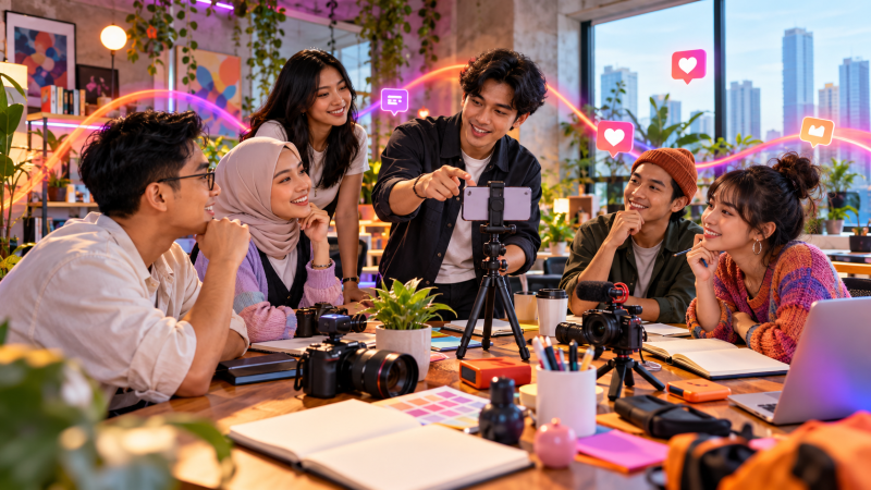 Instagram sebagai Panggung Digital Modern: Menyampaikan Cerita, Menumbuhkan Karya, dan Membuka Relasi