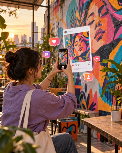 Jejak Kehidupan Digital dalam Setiap Unggahan Instagram