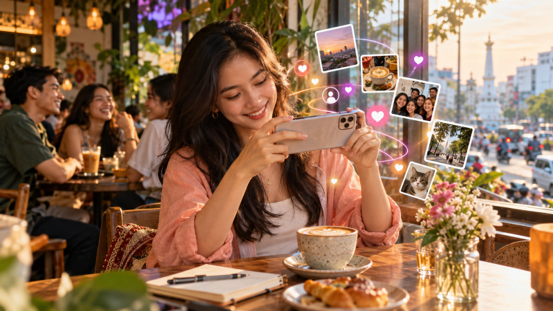 Instagram sebagai Perpustakaan Visual untuk Belajar dan Berkarya