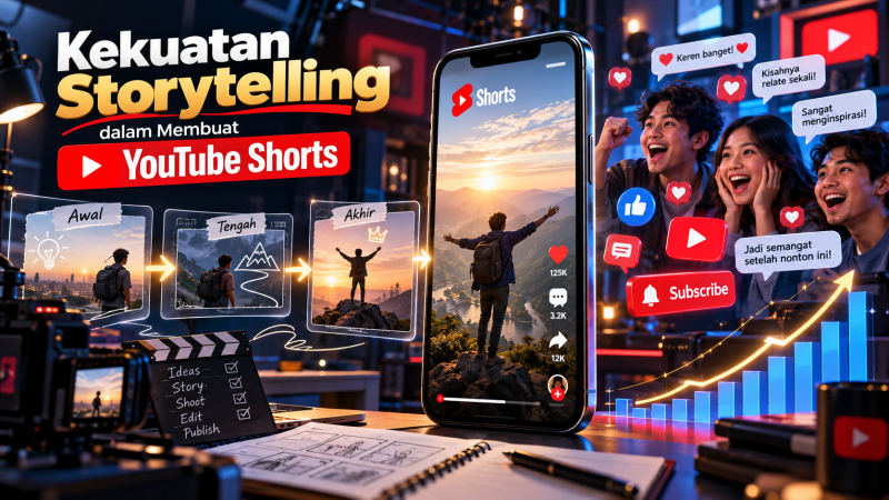 Cara Memanfaatkan YouTube Shorts untuk Menghasilkan Konten Video yang Berkualitas