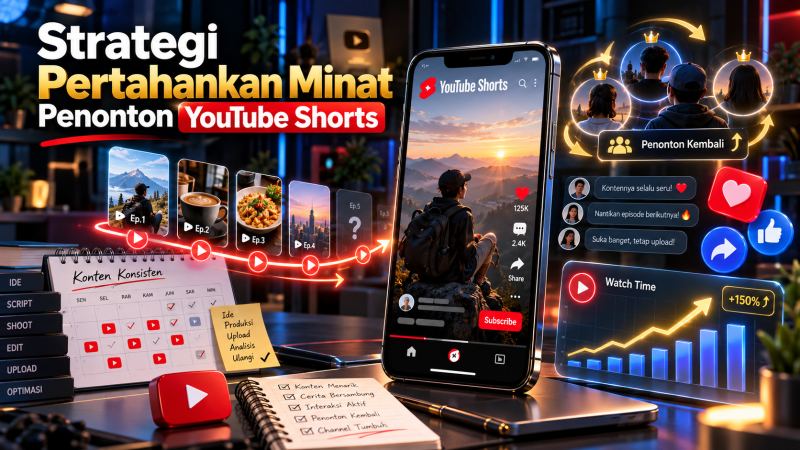 Membangun Konten YouTube Shorts yang Kreatif dan Relevan untuk Penonton