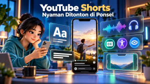 Membuat YouTube Shorts yang Nyaman Ditonton di Ponsel
